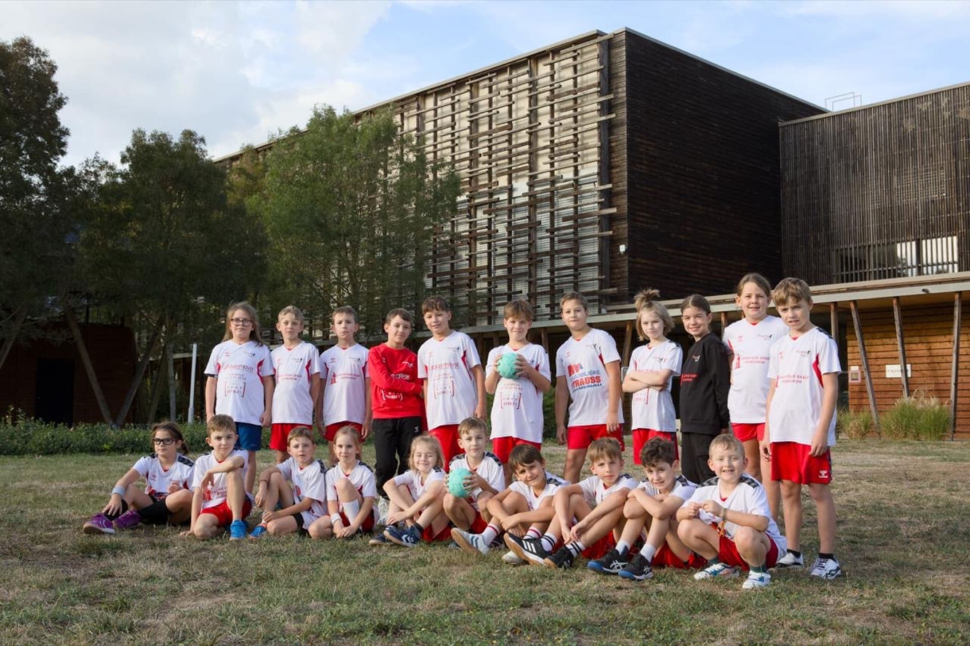L'équipe U11 de l'Alsacienne Handball Benfeld